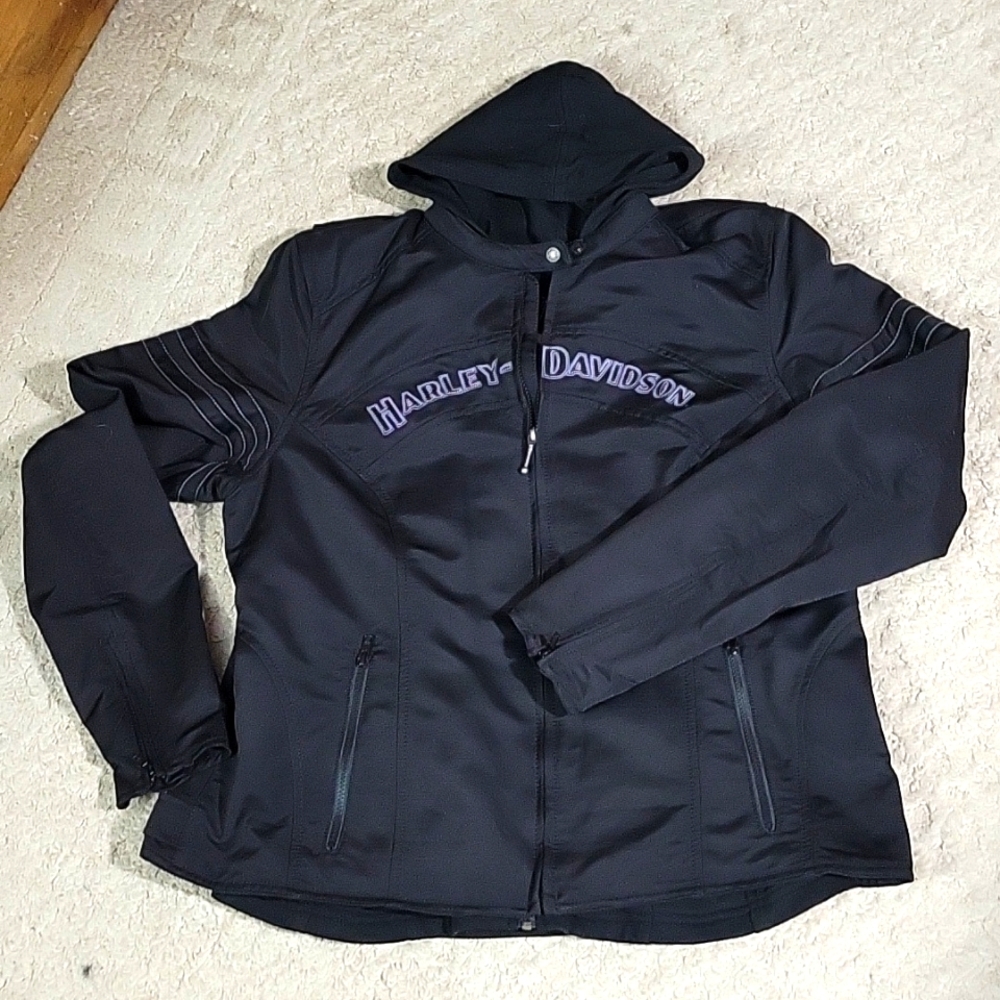 HARLEY Davidson Womens Miss Enthusiast 3-in-1 casual jacket  Size 2XL.98519-12VW